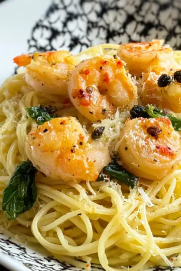Last-Minute Lemon Shrimp Pasta