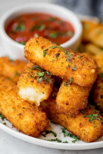 Homemade Mozzarella Sticks