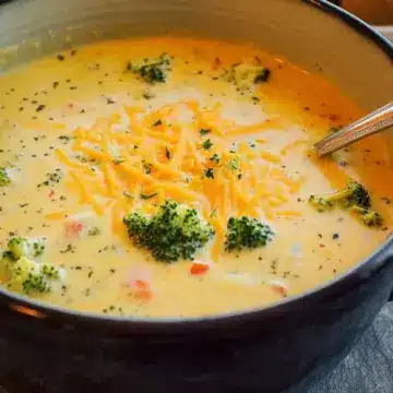Cheddar Broccoli Potato Soup