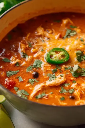 Chicken Enchilada Soup