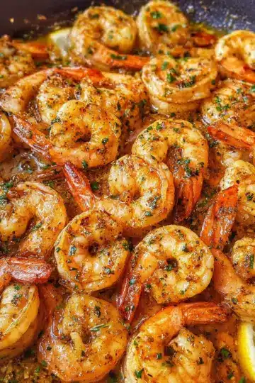 Sautéed Shrimp with Garlic and Lemon