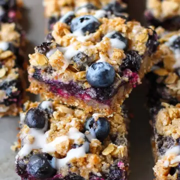 Blueberry Oatmeal Bars