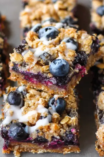 Blueberry Oatmeal Bars