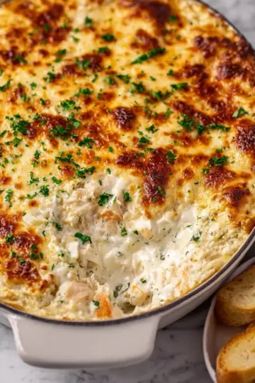 Cheesy Chicken Alfredo Dip