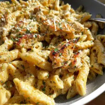 Garlic Parmesan Chicken and Pasta (One-Pan)