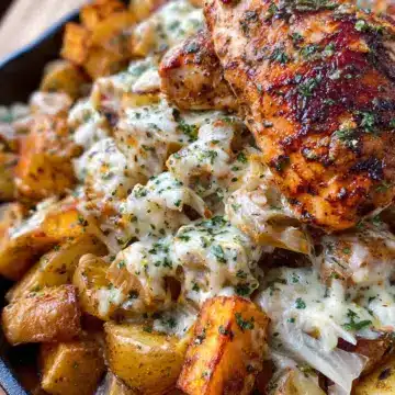 Garlic Parmesan Chicken and Potatoes