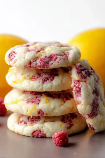 Lemon Raspberry Cookies