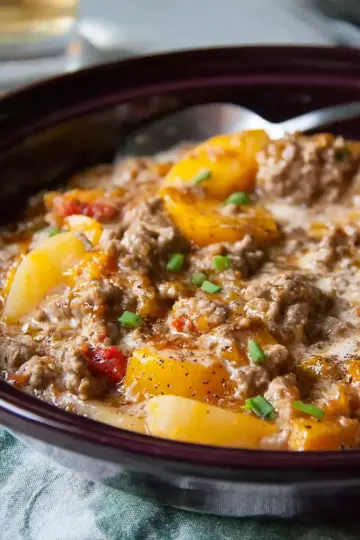 Slow Cooker Cowboy Casserole