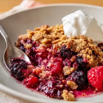 Triple Berry Crisp