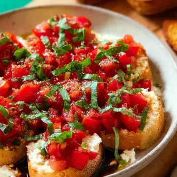 4-Ingredient Bruschetta Dip