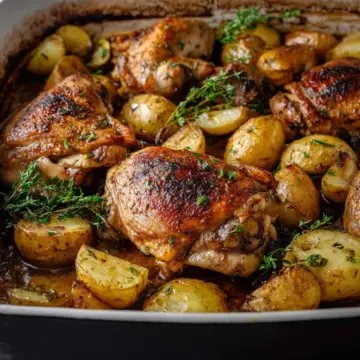 One Pan Chicken and Potatoes