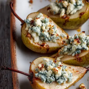 Blue Cheese Stuffed Pears