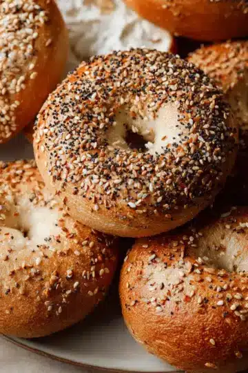 Sourdough Bagels