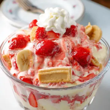 Strawberry Banana Pudding