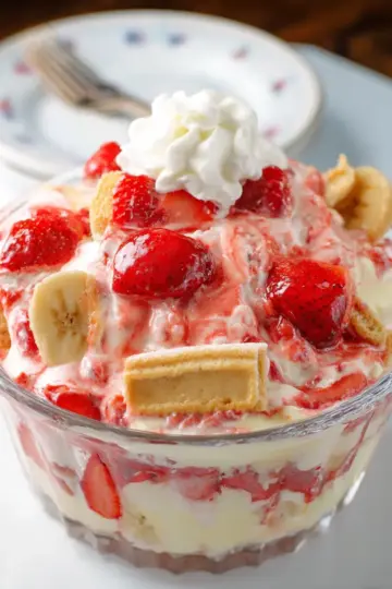 Strawberry Banana Pudding