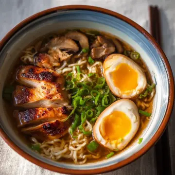 Simple Homemade Chicken Ramen