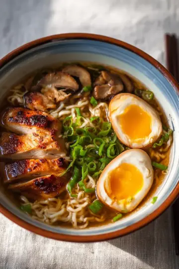 Simple Homemade Chicken Ramen