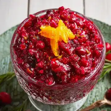Easy Cranberry Orange Relish