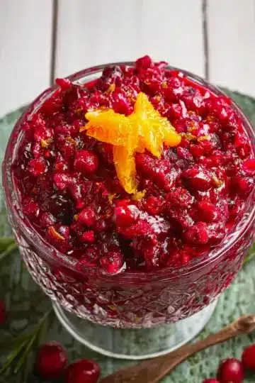 Easy Cranberry Orange Relish