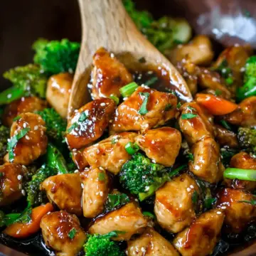 Honey Garlic Chicken Stir Fry