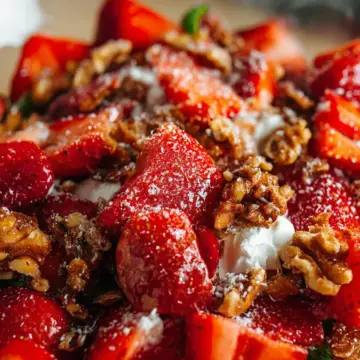 Strawberry Crackle Salad