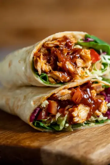 BBQ Chicken Wraps