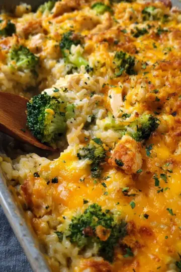 Chicken Broccoli Rice Casserole
