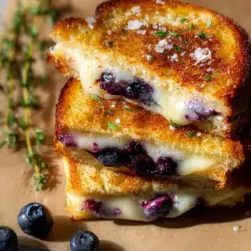 Blueberry White Cheddar Grilled Cheese