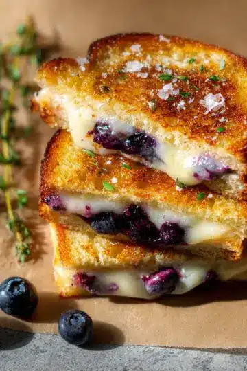 Blueberry White Cheddar Grilled Cheese