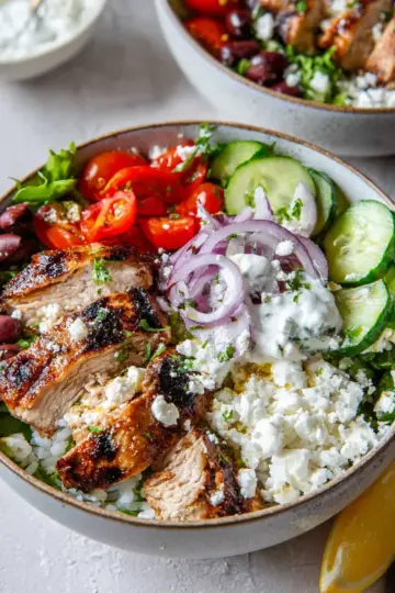 Greek Chicken Bowls