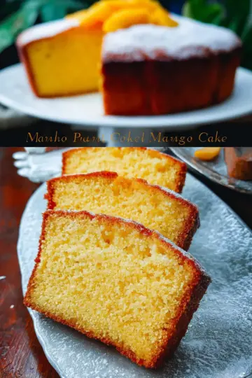 Moist Mango Pound Cake