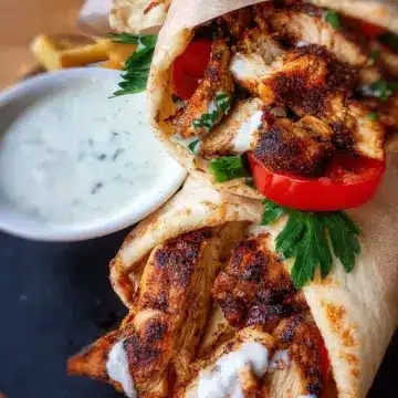 Chicken Shawarma with Garlic Sauce