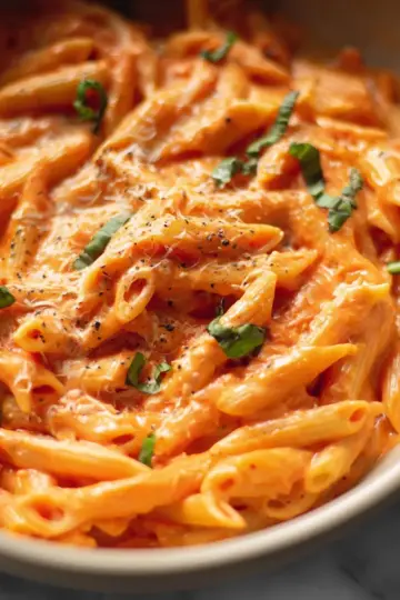 Super Easy Creamy Tomato Pasta