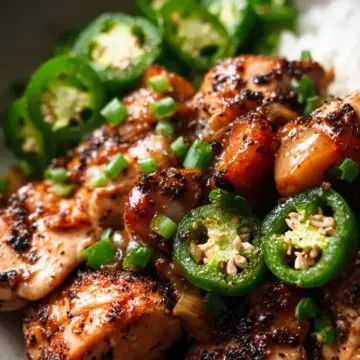 Jalapeno Peach Chicken