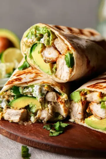 Chicken Avocado Wraps