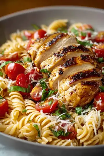 Bruschetta Chicken Pasta