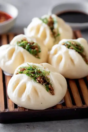 Gluten Free Bao: Steamed Chinese Meat Buns