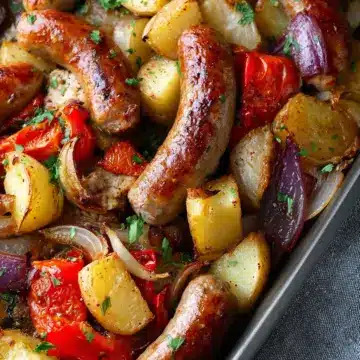 Easy Oven-Roasted Sausage and Potatoes Recipe