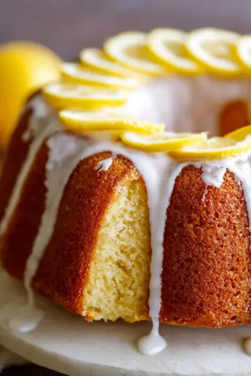 Easy Lemon Bundt Cake Recipe