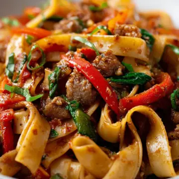 Italian Drunken Noodles