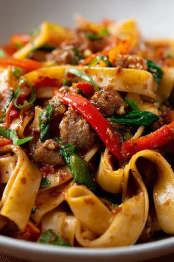 Italian Drunken Noodles