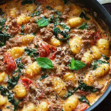 Creamy Sausage Gnocchi - One-Pan, 30-Minute Meal