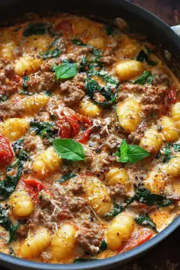 Creamy Sausage Gnocchi - One-Pan, 30-Minute Meal