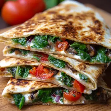 Mediterranean Quesadillas