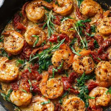 Tuscan Shrimp (One-Pan, 30-Minute Dinner)