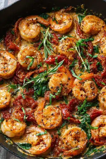 Tuscan Shrimp (One-Pan, 30-Minute Dinner)