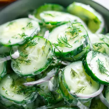 Dill and Cucumber Salad