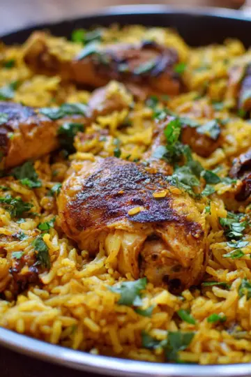 Moroccan Chicken & Rice