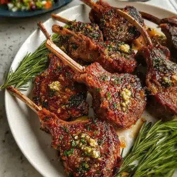 Garlic Rosemary Lamb Chops