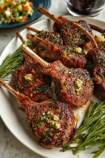 Garlic Rosemary Lamb Chops